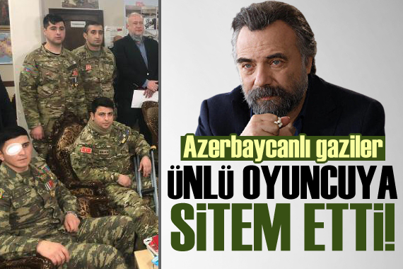 Azerbaycanlı gaziler Oktay Kaynarca ya sitem etti!